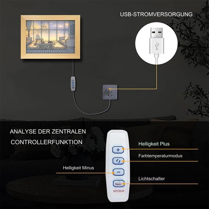 LED Licht-Malerei Heim Design mit USB