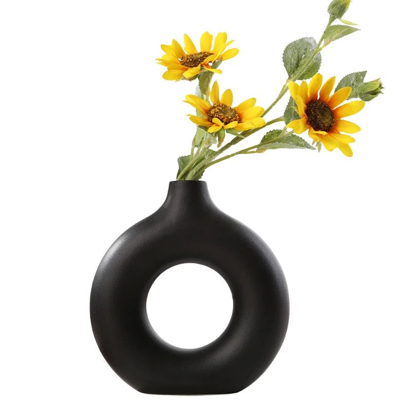 Kreisförmige Blumenvase Mein Shop