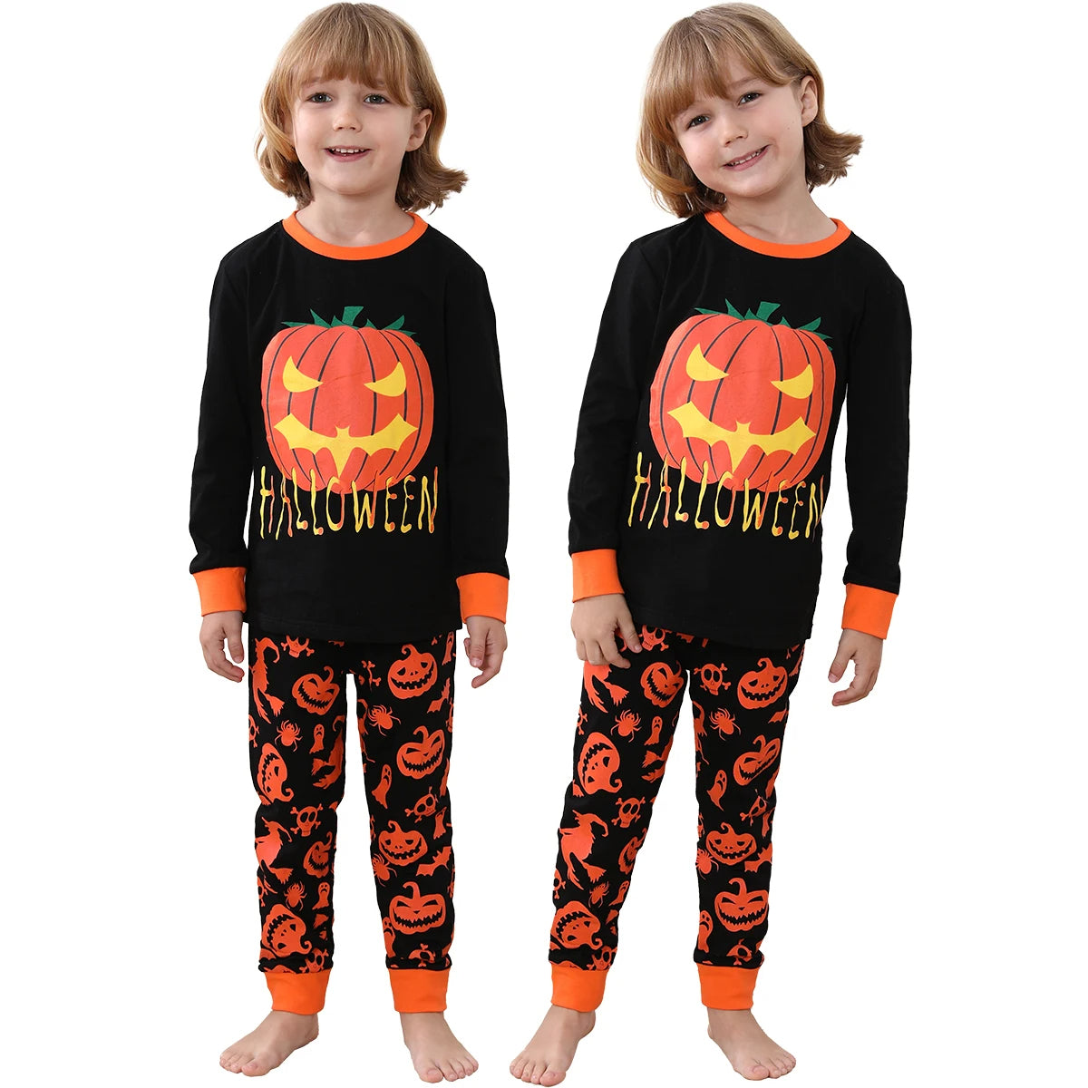 Halloween Kinder Baumwollen Set - verschiedene Designs