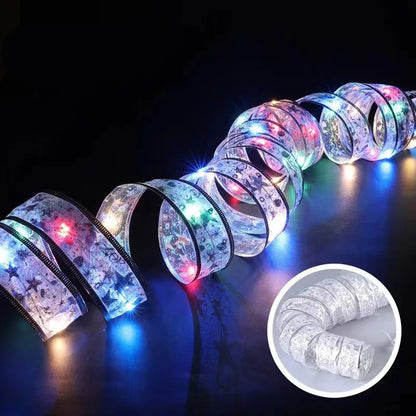 Weihnachts-Lichterkette mit stilvollem LED-Band